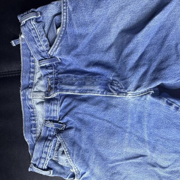 Dickies Men’s Carpenter Jeans Blue Denim Work Pants Relaxed Fit Size 33x32 - Picture 2 of 11